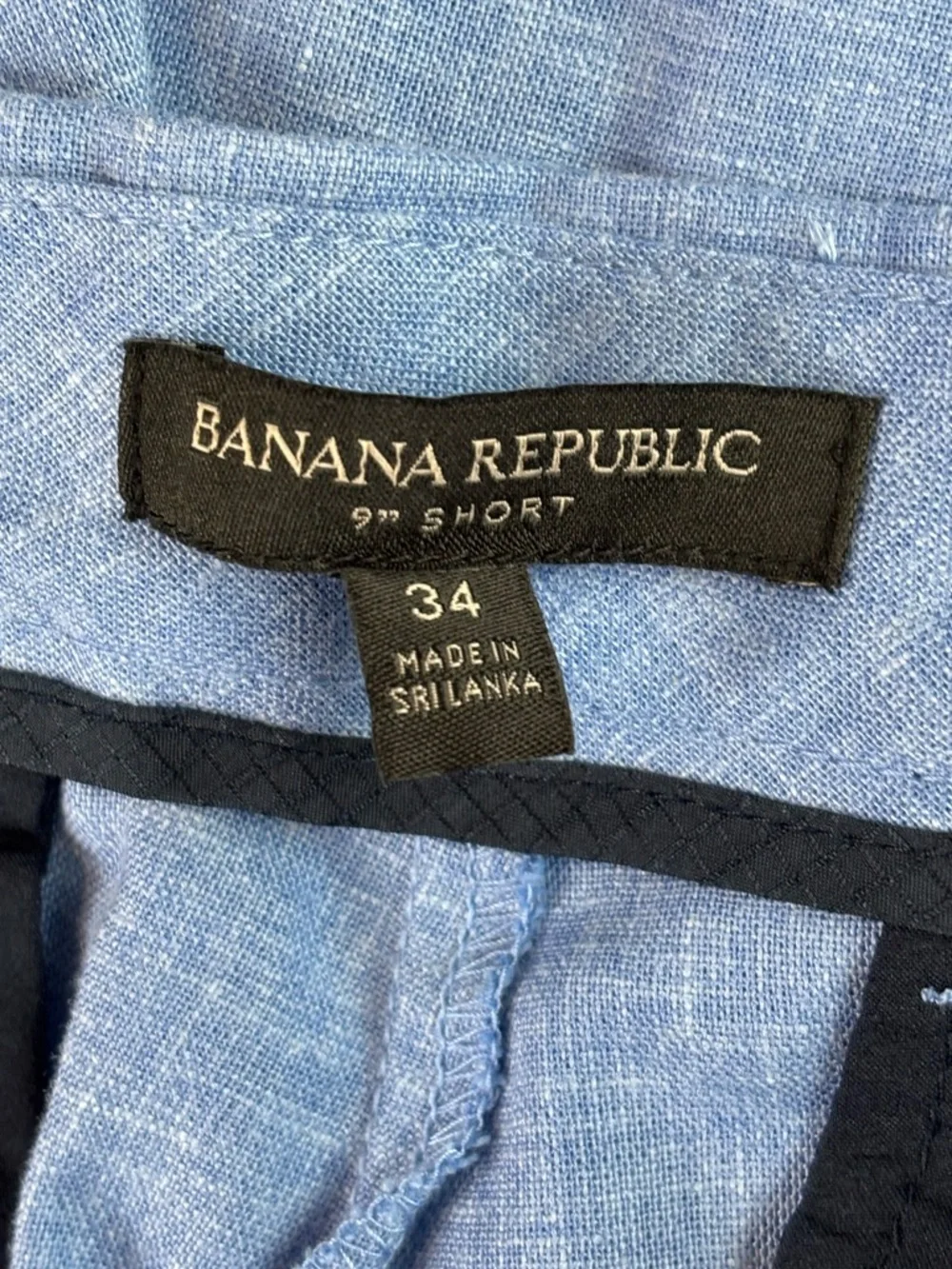 Banana Republic Shorts Mens 34 Blue 9